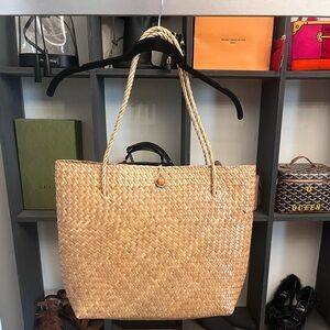 Handmade raffia bag